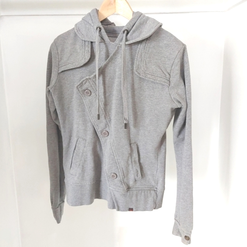 Pusch (Püsch) | Grey Woman’s Pullover Hoodie
